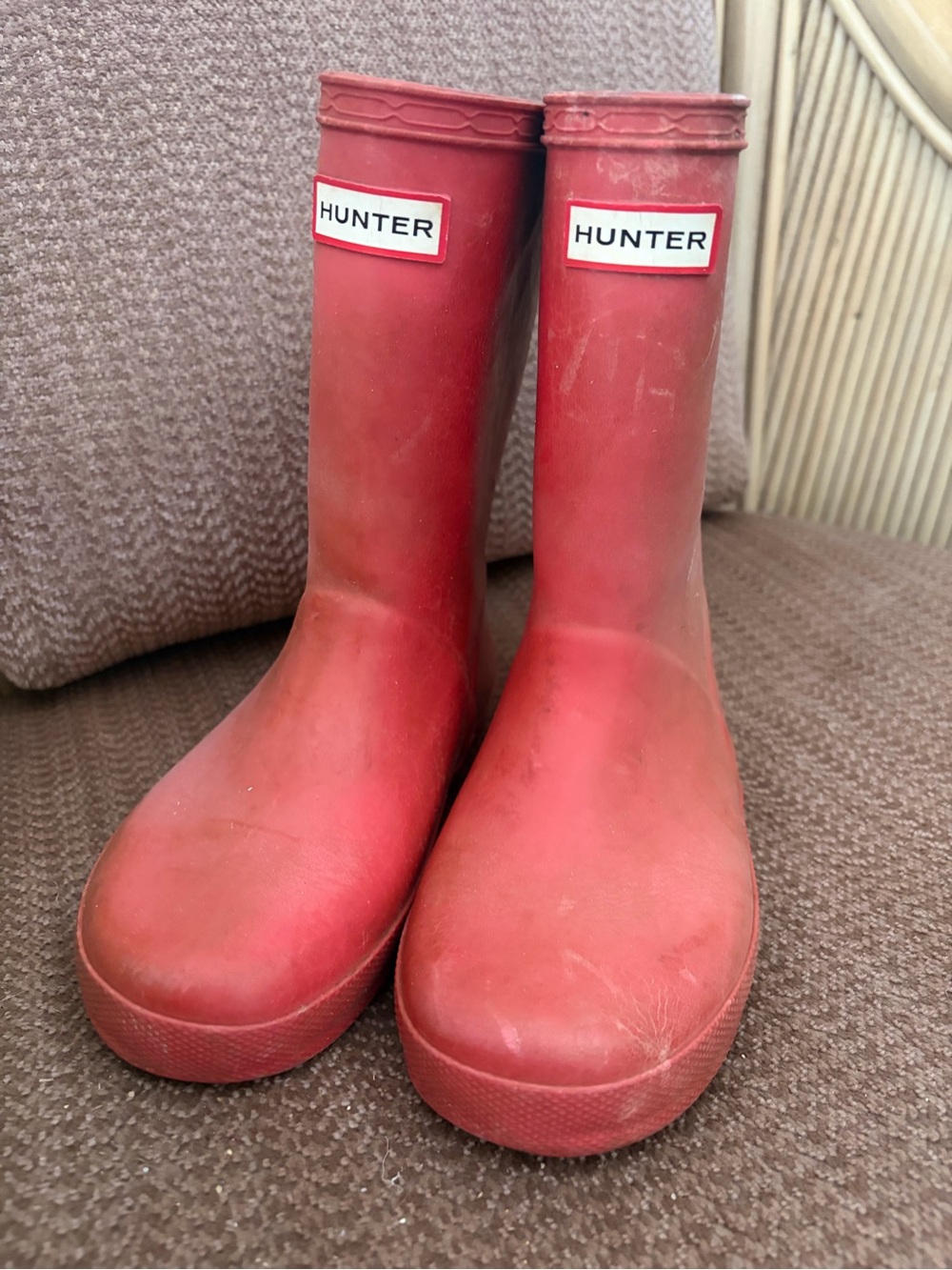 Kids Hunter Boots Hot Pink 🌸 size US 12 UK 11
